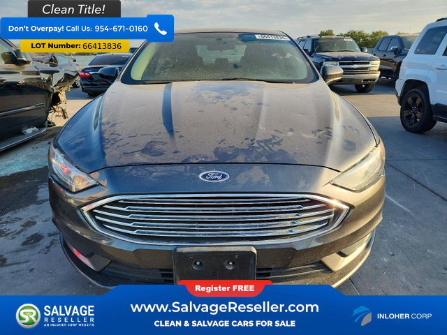 Used 2017 Ford Fusion SE w/ Fusion SE Technology Package FWD image 7