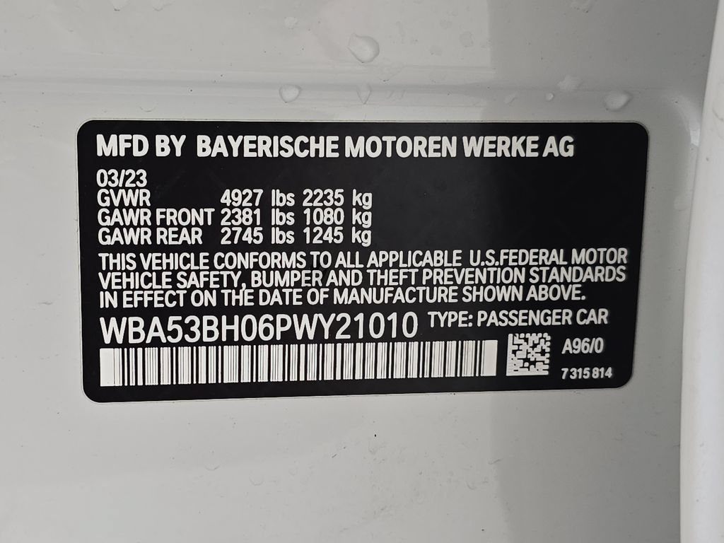 Certified 2023 BMW 530i w/ Premium Package RWD image 34