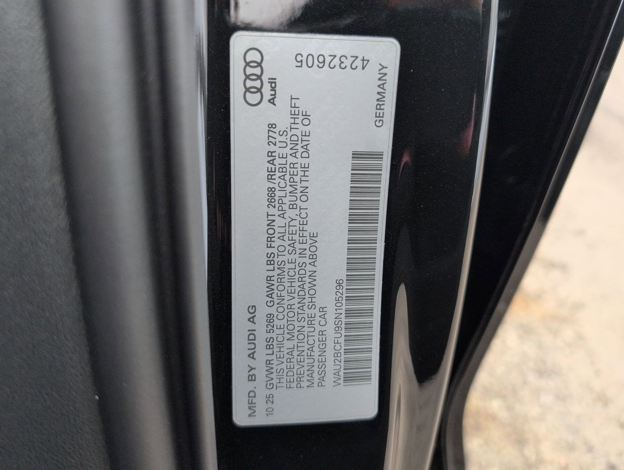 New 2025 Audi A5 2.0T Premium Plus Sedan image 40