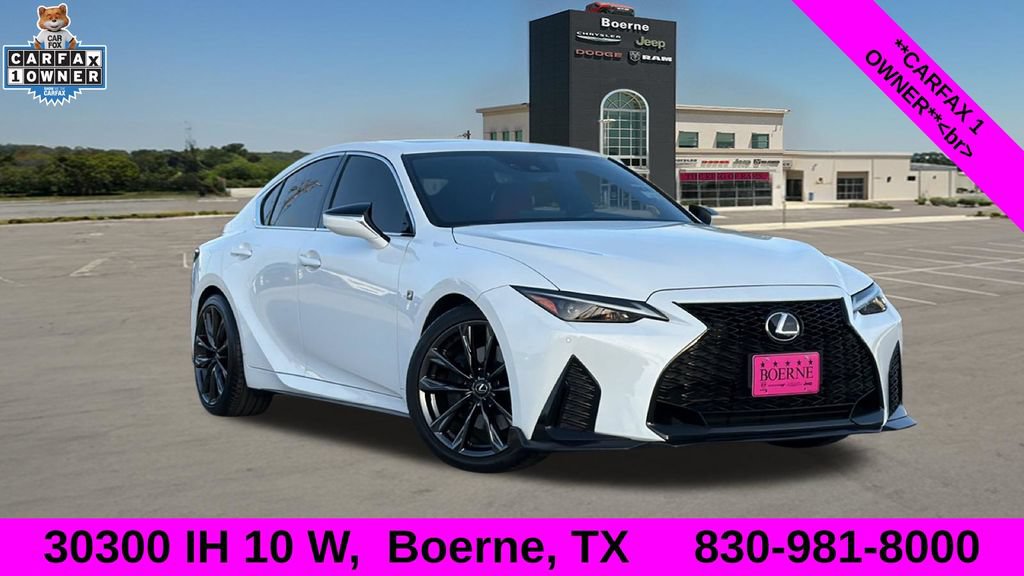 Used 2023 Lexus IS 350 F Sport w/ Memory Package RWD image 1