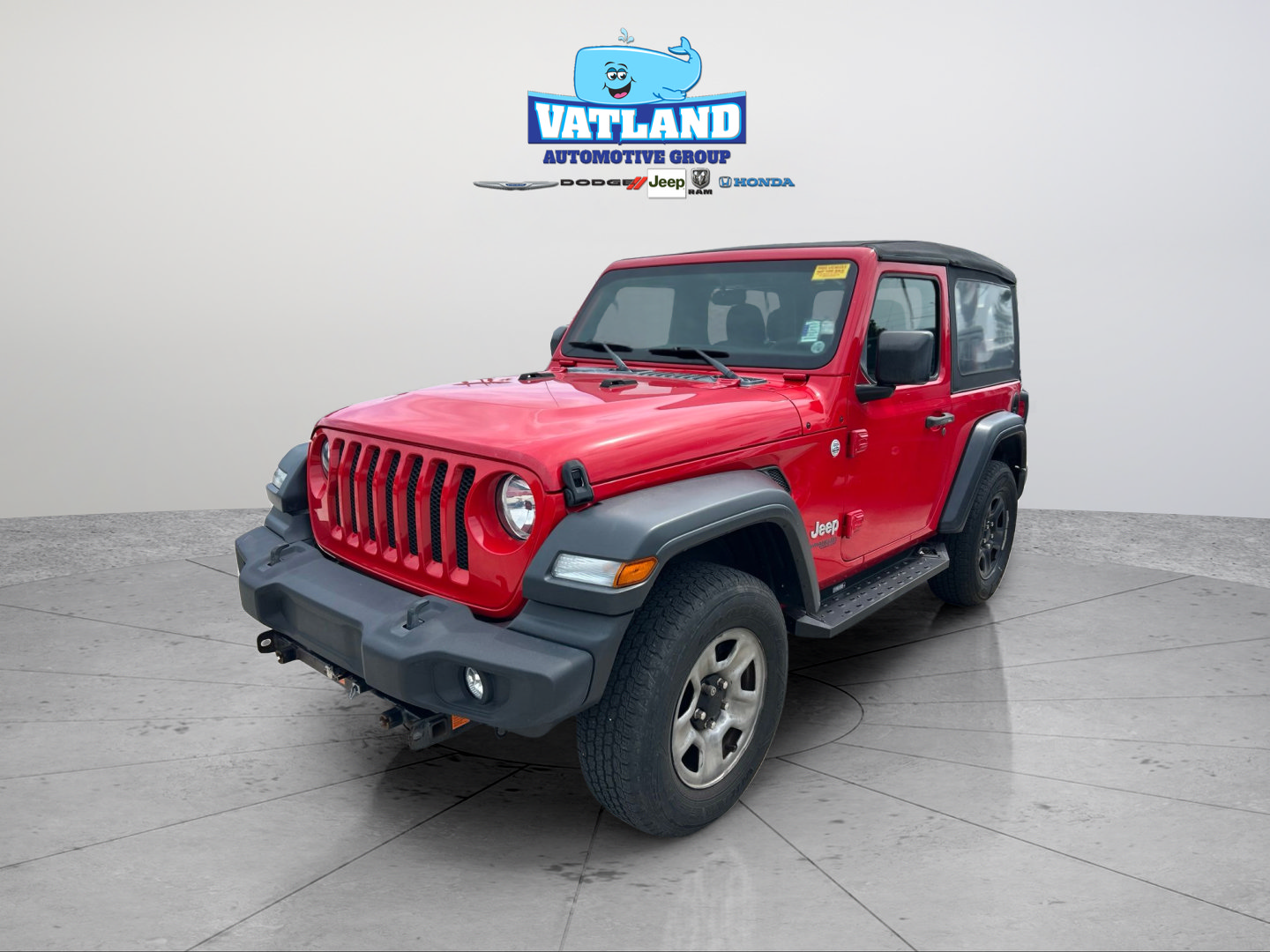 Certified 2020 Jeep Wrangler Sport