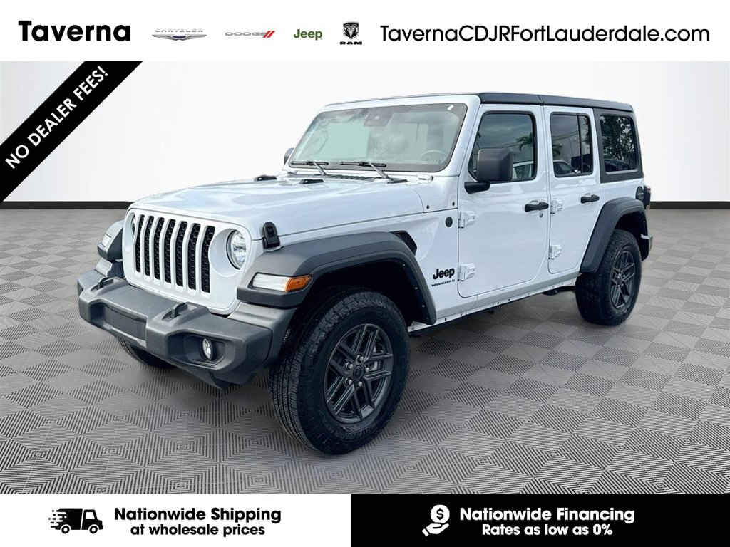 Certified 2024 Jeep Wrangler Unlimited Sport