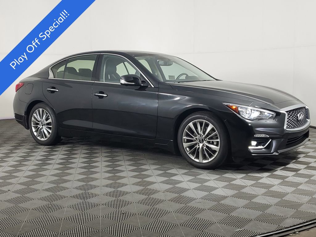 Used 2023 INFINITI Q50 Luxe w/ Cargo Package RWD image 2