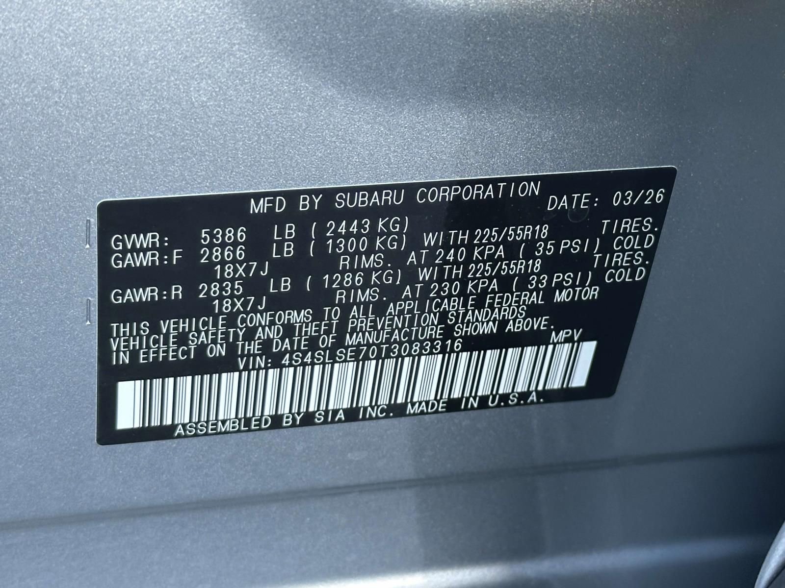 New 2026 Subaru Forester Premium image 15