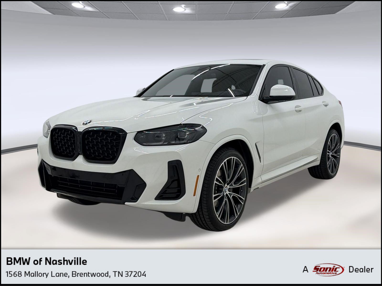 Certified 2025 BMW X4 xDrive30i w/ Premium Package