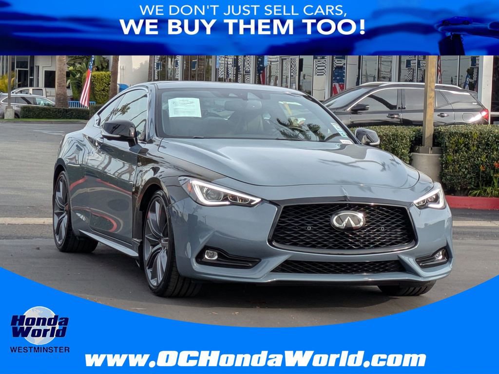 Used 2022 INFINITI Q60 Red Sport 400 w/ Proactive Package image 1