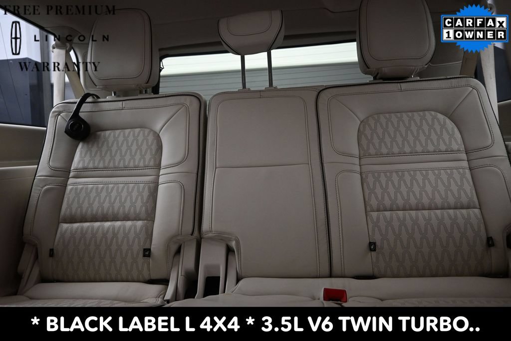 Used 2021 Lincoln Navigator L Black Label w/ Cargo Convenience Package AWD/4WD image 12