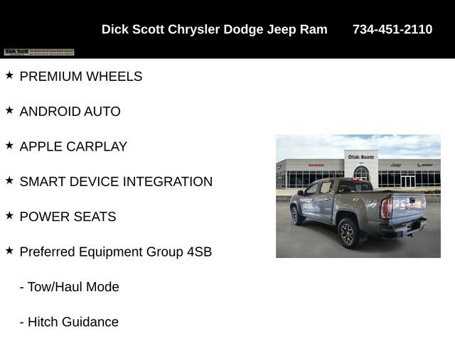 Used 2022 GMC Canyon AT4 w/ Trailering Package AWD/4WD image 24