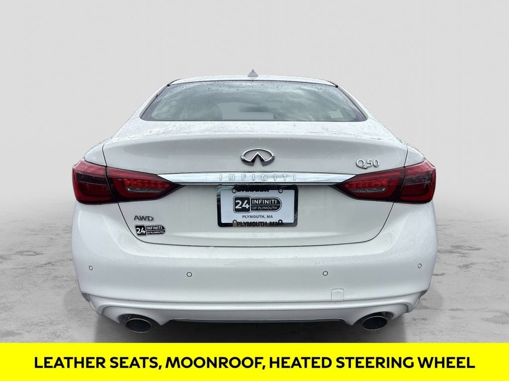 Certified 2023 INFINITI Q50 Luxe w/ Cargo Package image 4