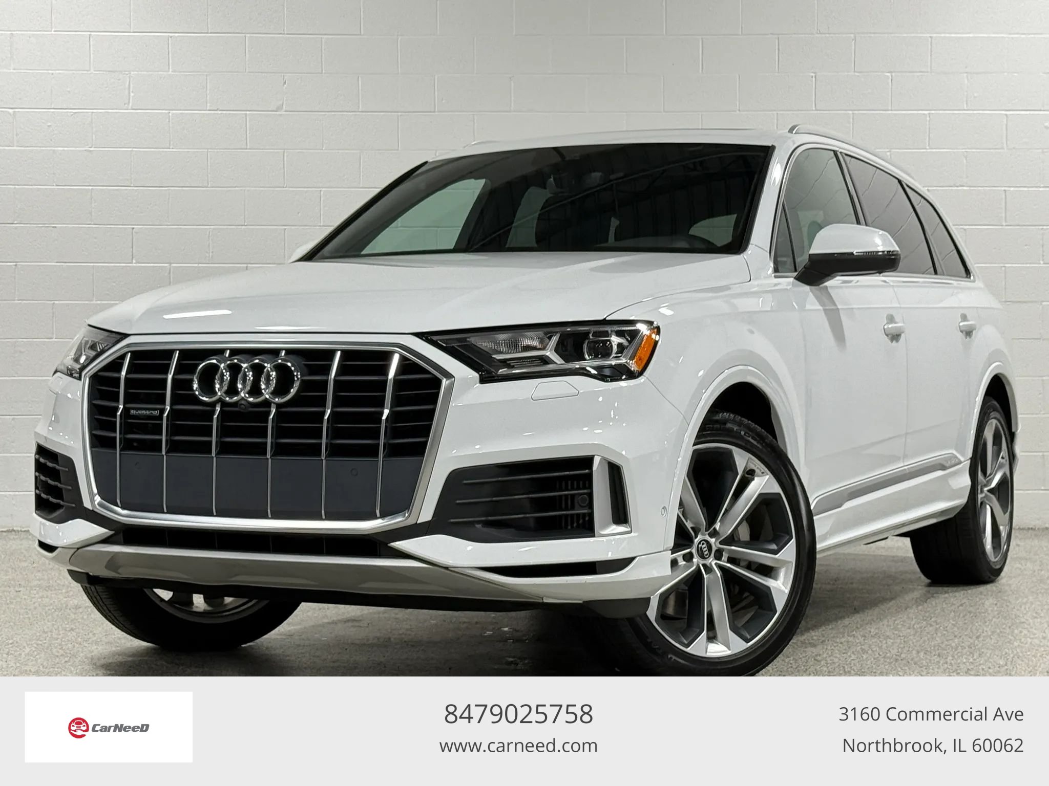 Used 2021 Audi Q7 3.0T Premium Plus w/ Premium Plus Package AWD/4WD image 1