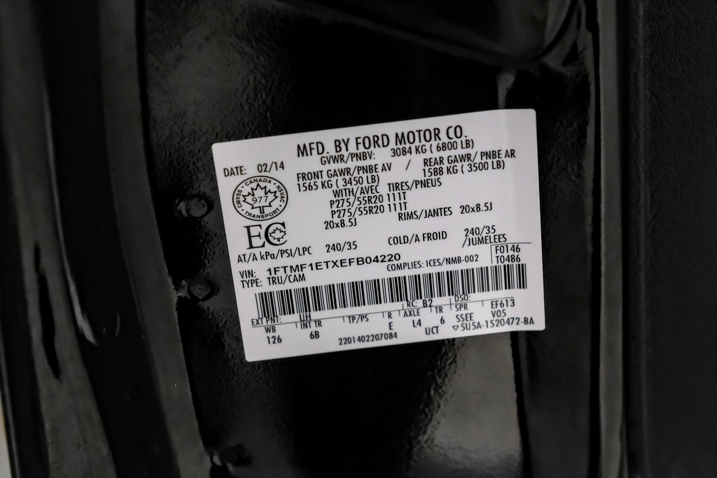 Used 2014 Ford F150 FX4 w/ FX Appearance Package image 39