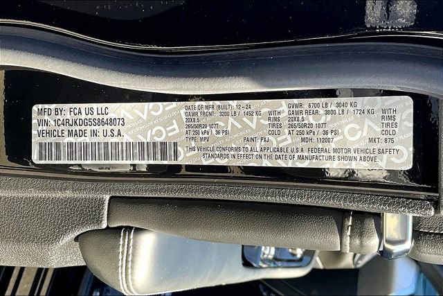 New 2025 Jeep Grand Cherokee L Overland w/ Luxury Tech Group IV image 14