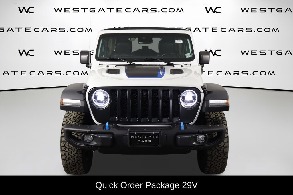 Used 2021 Jeep Wrangler Unlimited Rubicon 4xe w/ Steel Bumper Group AWD/4WD video 2