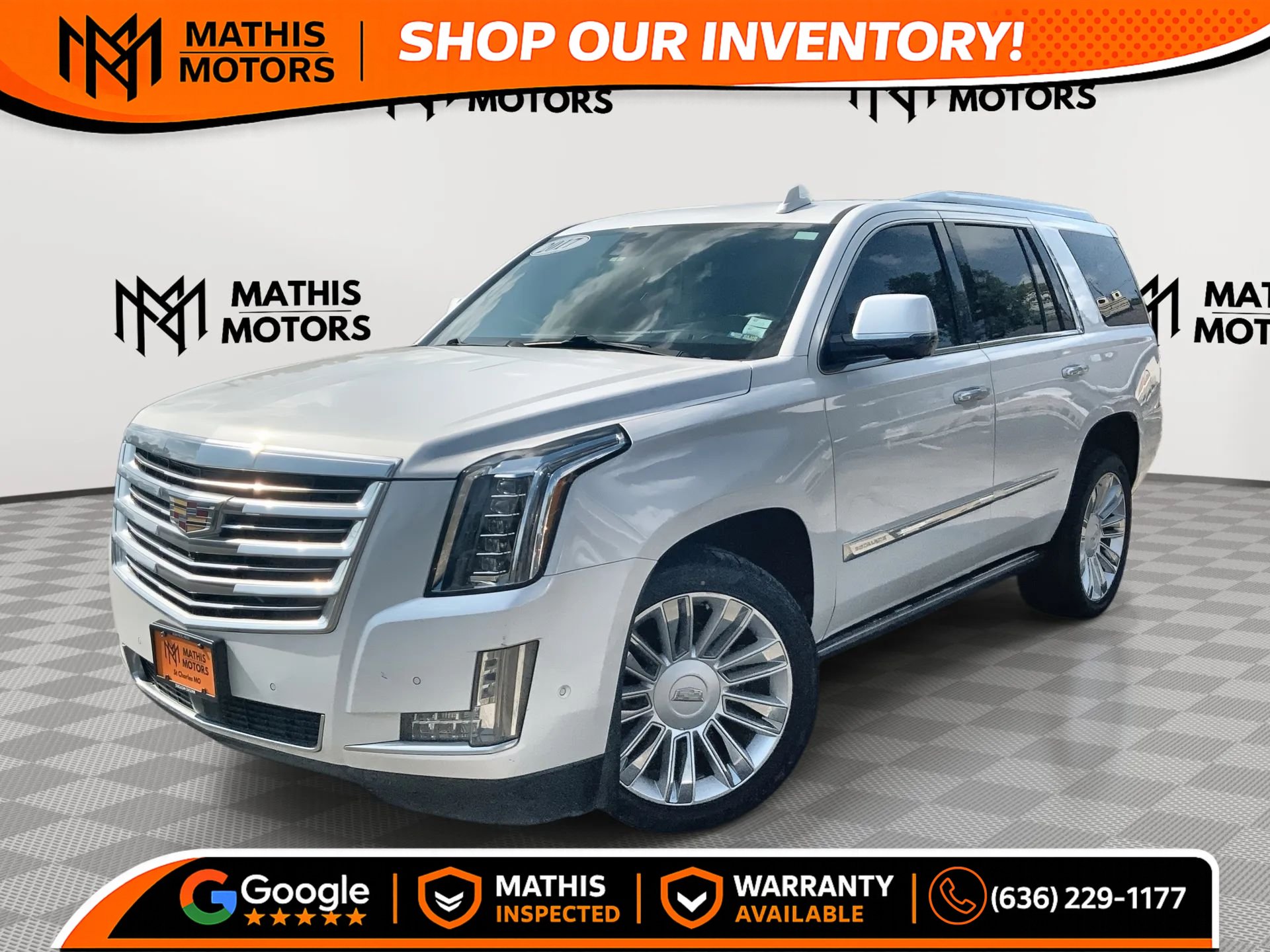 Used 2017 Cadillac Escalade Platinum