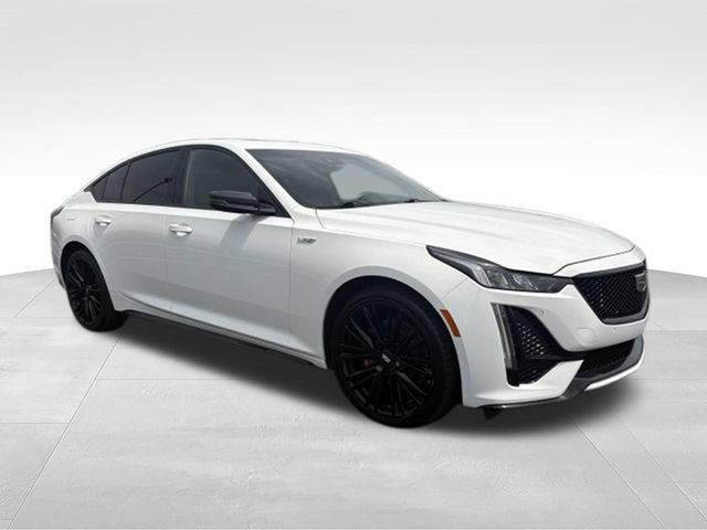 Used 2022 Cadillac CT5 V w/ LPO, ONYX Package AWD/4WD image 2