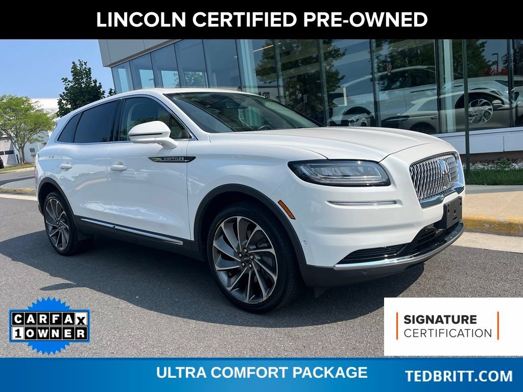 Used 2023 Lincoln Nautilus Reserve w/ Equipment Group 201A