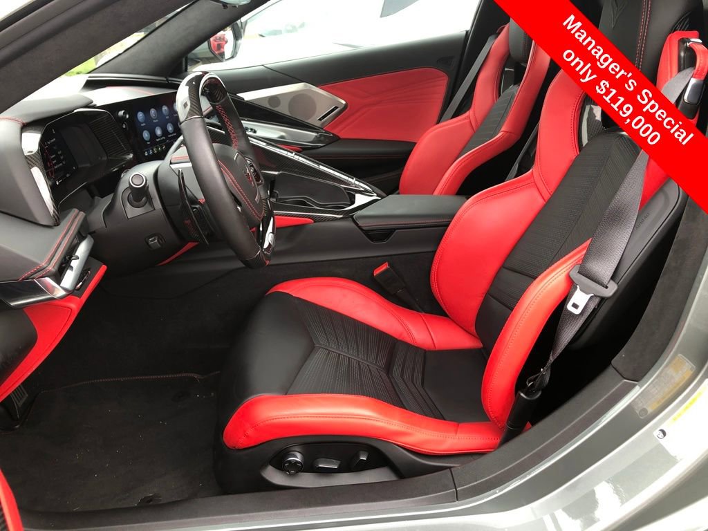 Used 2023 Chevrolet Corvette Z06 w/ Chrome Exterior Badge Package image 14