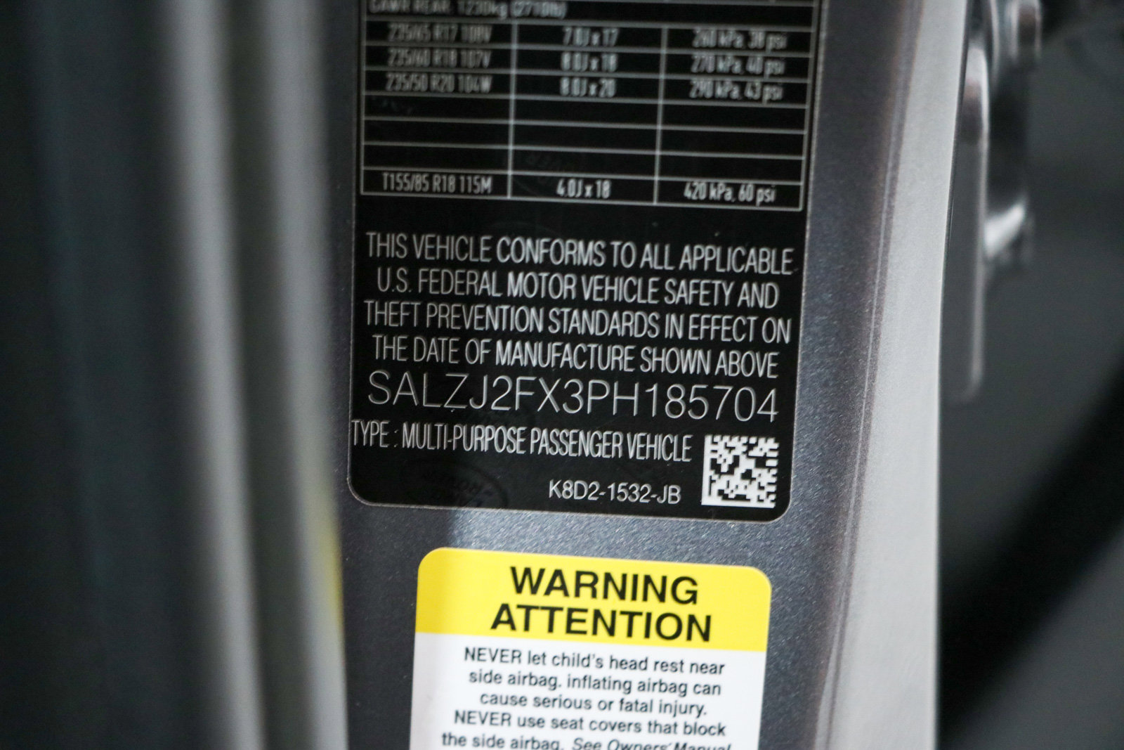 Used 2023 Land Rover Range Rover Evoque S image 35