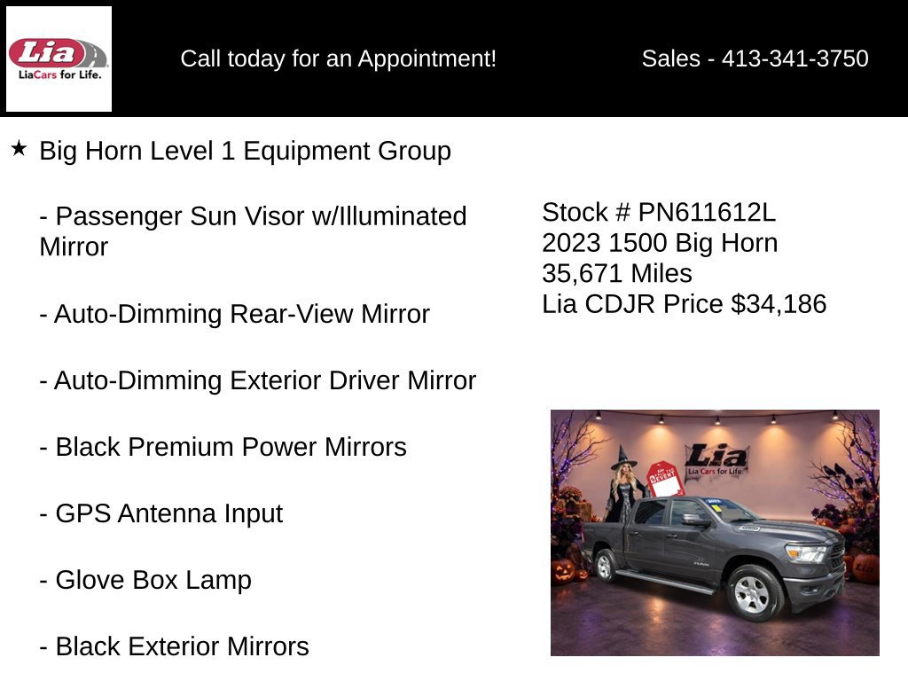 Certified 2023 RAM 1500 Big Horn AWD/4WD image 11