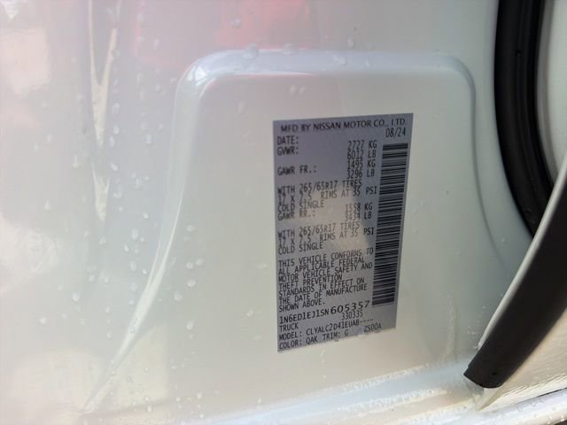 Certified 2025 Nissan Frontier SV w/ SV Convenience Package RWD image 23