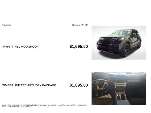 Used 2023 Ford Explorer Timberline w/ Timberline Technology Package AWD/4WD image 3