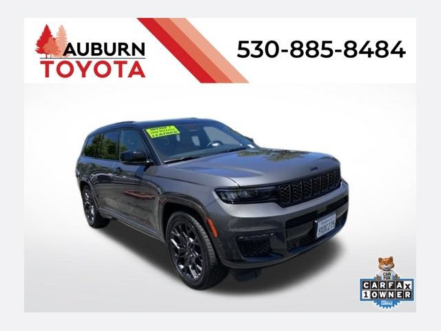 Used 2025 Jeep Grand Cherokee L Summit w/ Obsidian Package