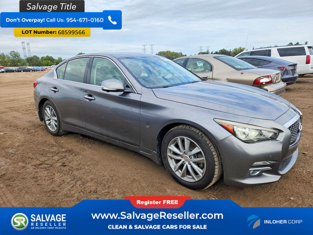 Used 2015 INFINITI Q50 Premium w/ Deluxe Touring Package AWD/4WD image 5