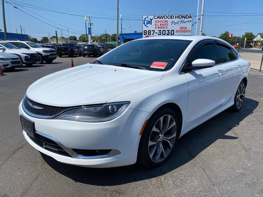 Used 2016 Chrysler 200 C w/ Sun & Sound Group FWD image 6