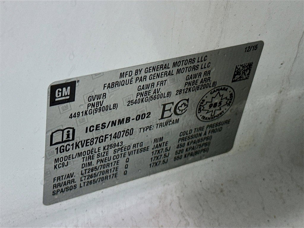 Used 2016 Chevrolet Silverado 2500 LT image 25