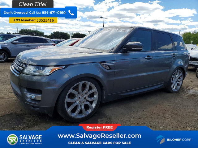 Used 2017 Land Rover Range Rover Sport HSE AWD/4WD image 1