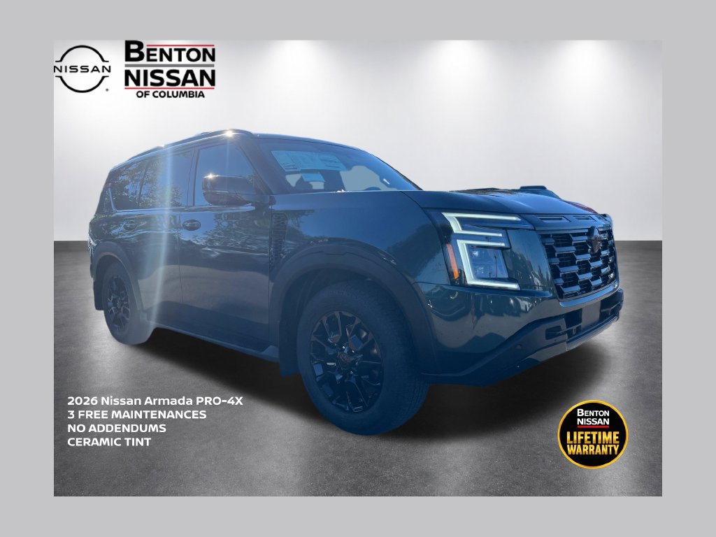 New 2026 Nissan Armada PRO-4X AWD/4WD 360° Tour