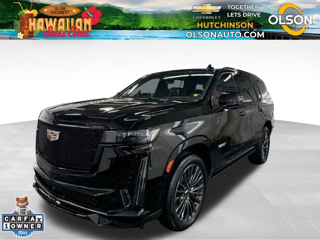 Certified 2024 Cadillac Escalade V w/ Heavy-Duty Trailer Package image 1