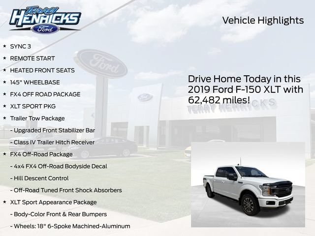 Used 2019 Ford F150 XLT w/ Equipment Group 302A Luxury AWD/4WD image 4