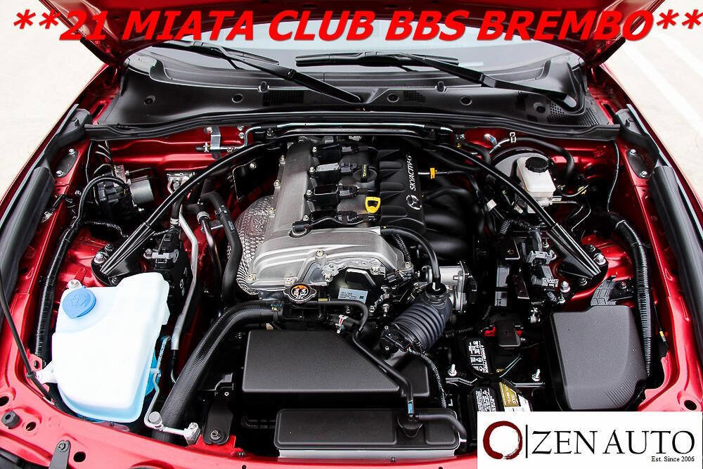 Used 2021 MAZDA MX-5 Miata Club w/ Brembo/BBS Recaro Package image 51