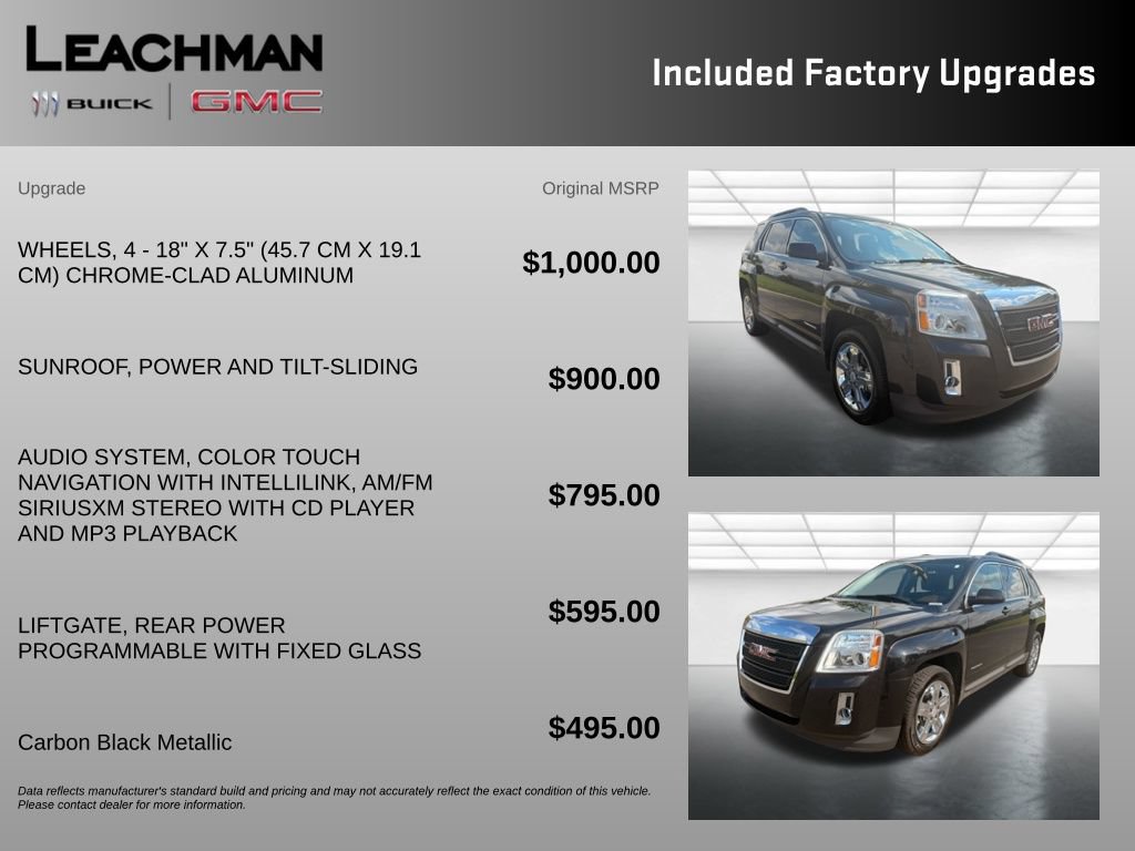 Certified 2013 GMC Terrain SLT FWD image 10