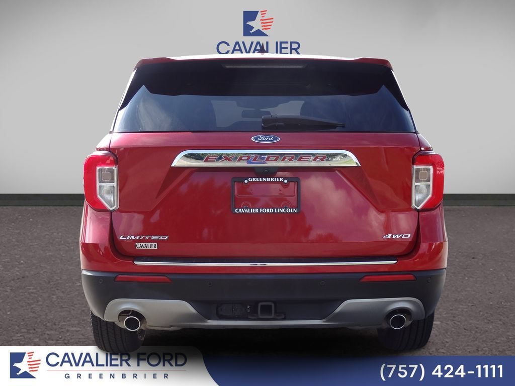 Certified 2022 Ford Explorer Limited w/ Equipment Group 301A AWD/4WD image 3