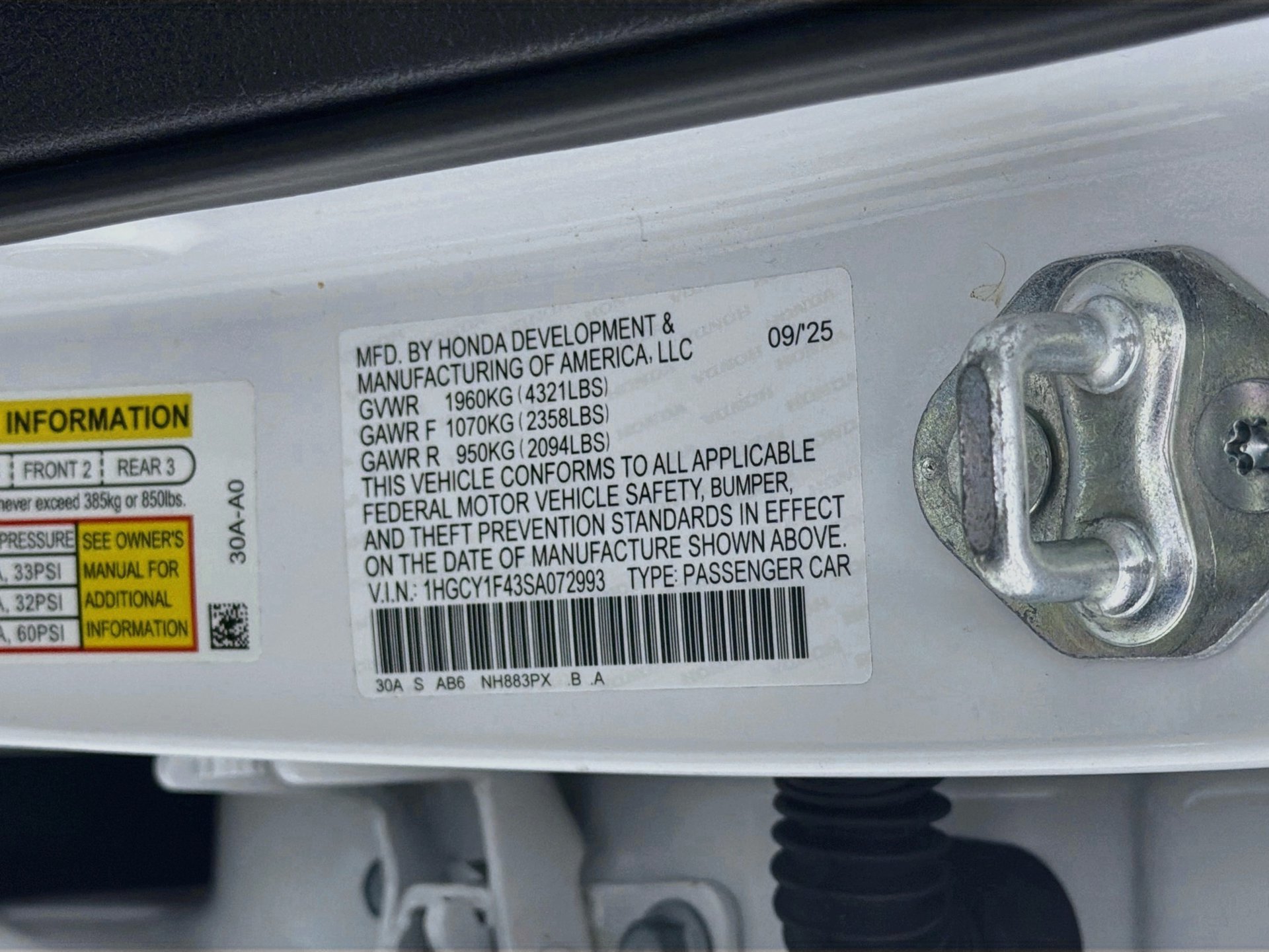 Used 2025 Honda Accord SE image 41