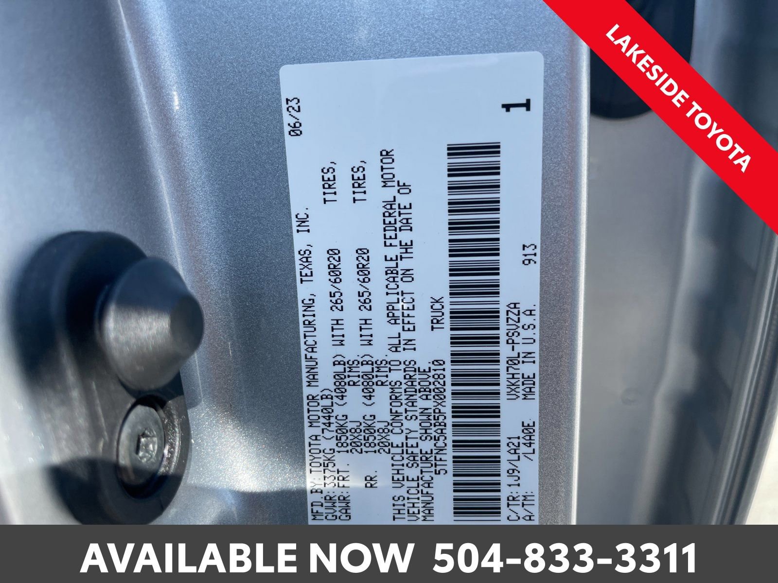 Used 2023 Toyota Tundra Platinum image 45