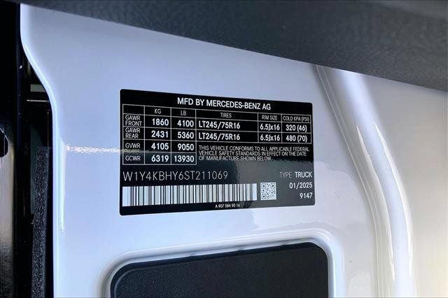 New 2025 Mercedes-Benz Sprinter 2500 image 19