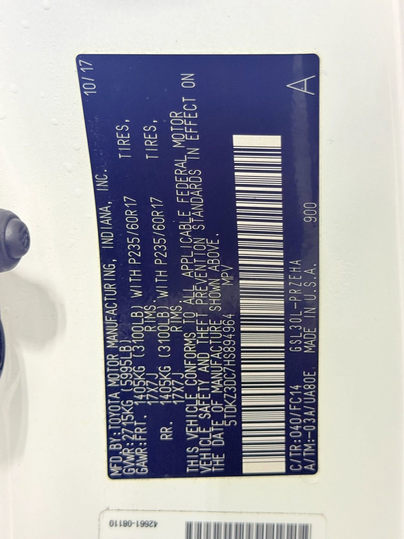 Used 2017 Toyota Sienna LE image 34