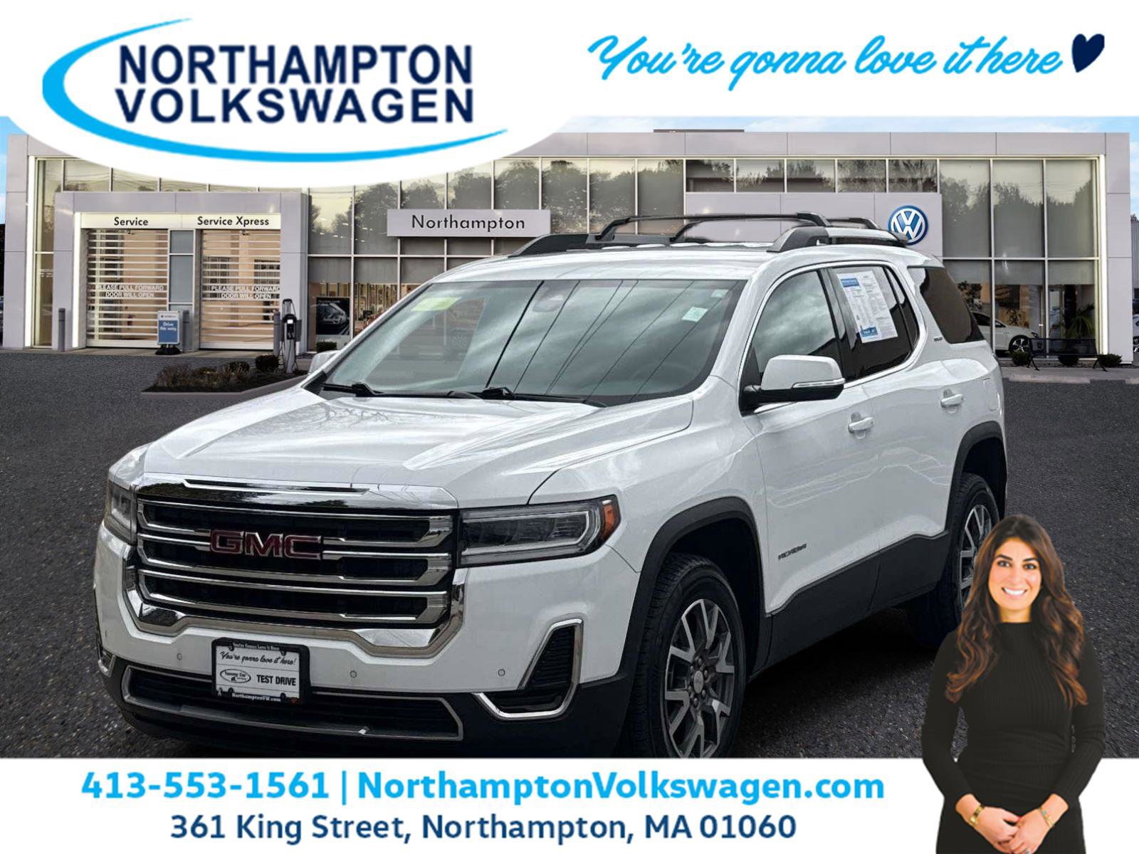 Used 2021 GMC Acadia SLE w/ Driver Convenience Package image 1