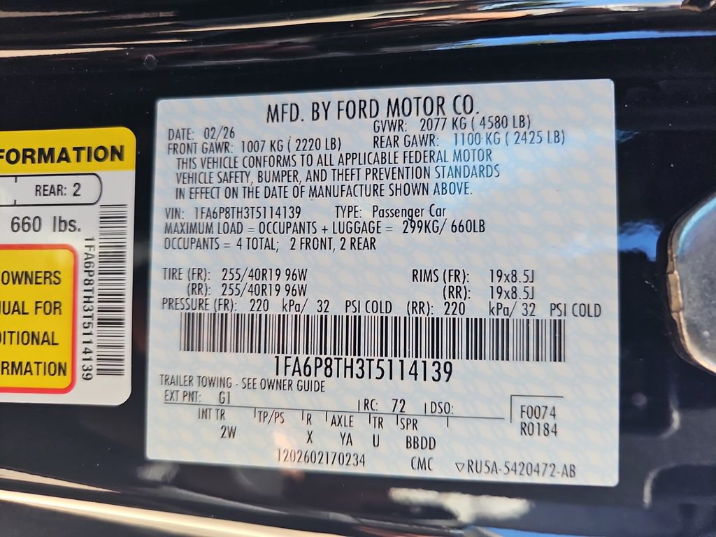 New 2026 Ford Mustang Coupe image 41