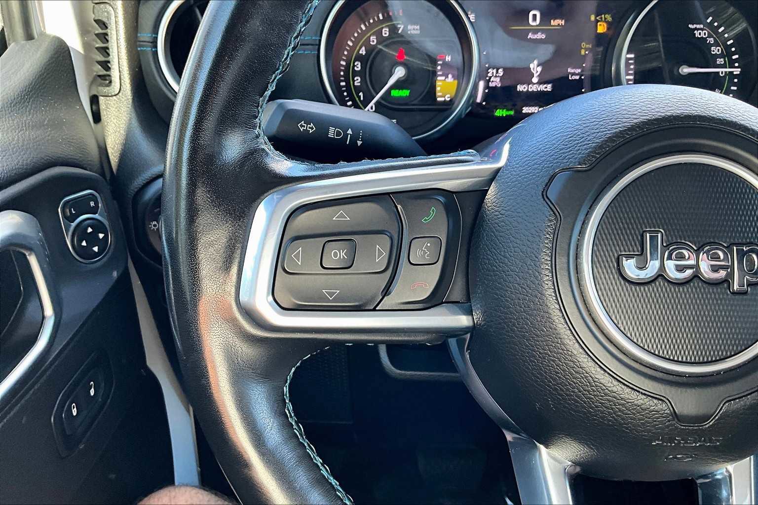 Used 2022 Jeep Wrangler Unlimited Rubicon 4xe w/ Cold Weather Group image 22