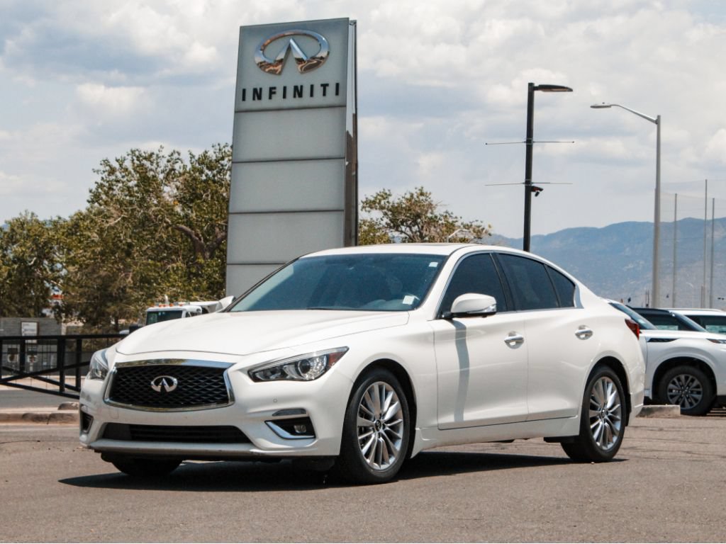 Used 2023 INFINITI Q50 Luxe w/ Cargo Package AWD/4WD image 1