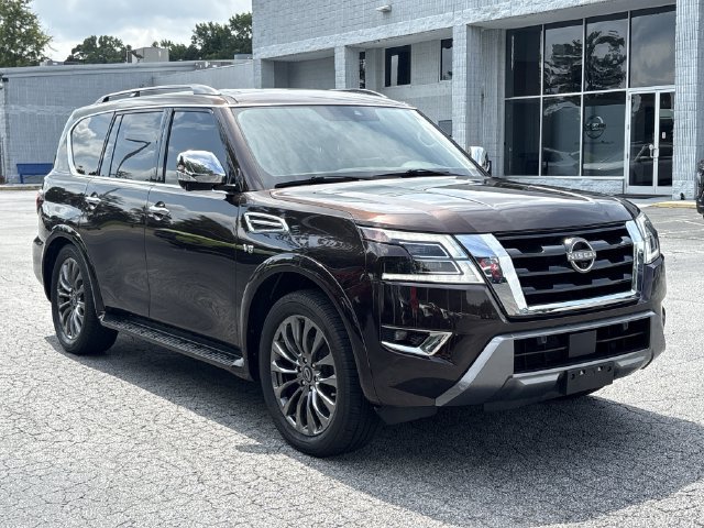 Certified 2021 Nissan Armada Platinum w/ Captain's Chairs Package RWD image 29