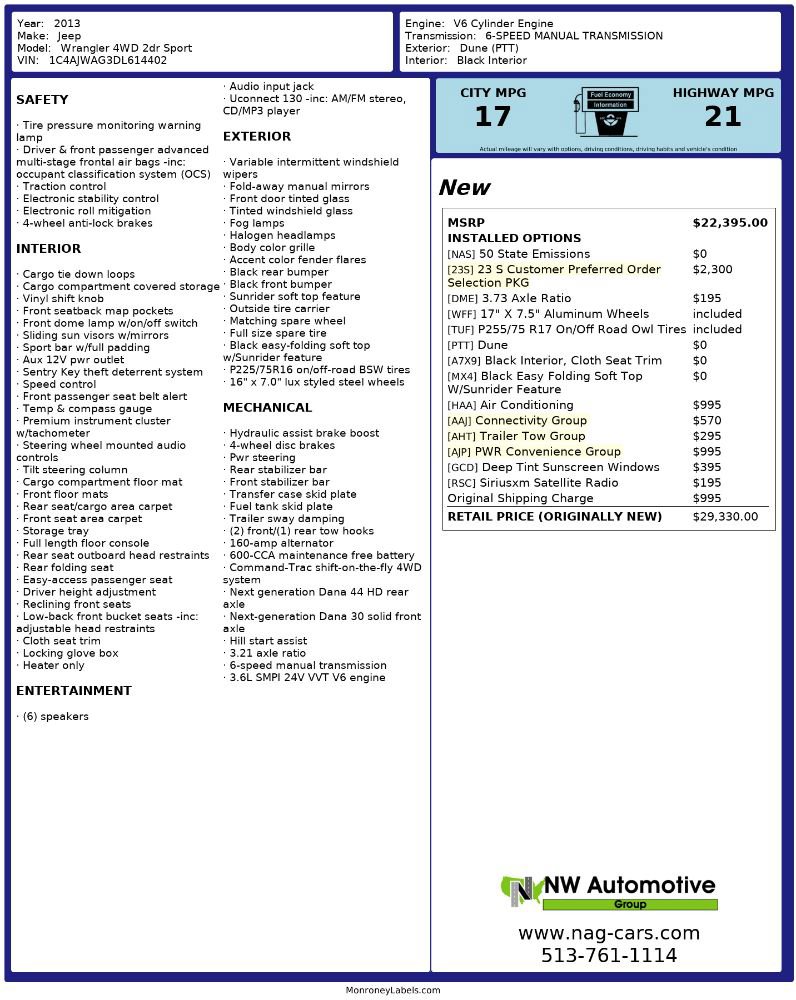 Used 2013 Jeep Wrangler Sport image 2