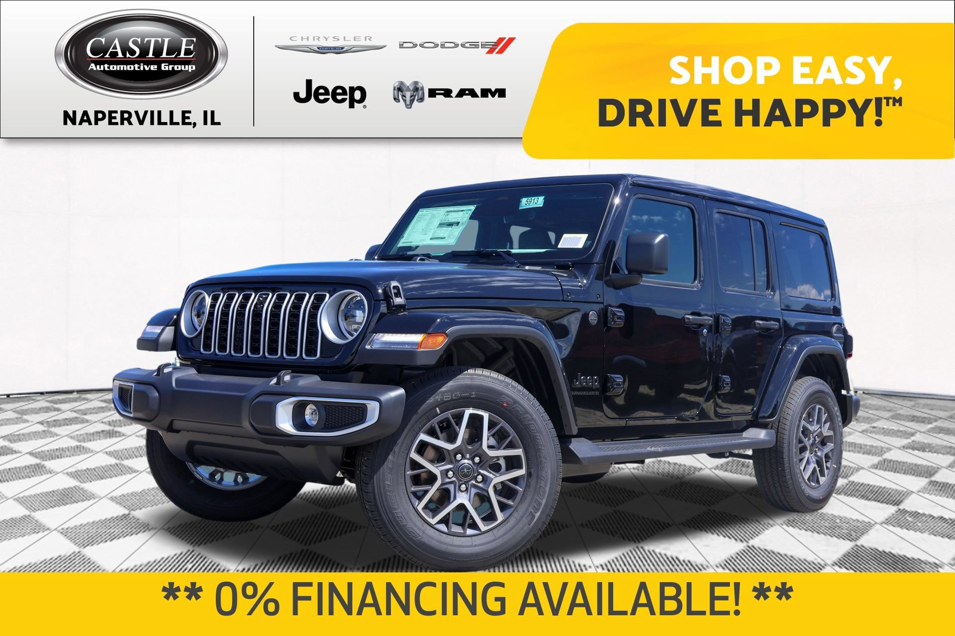 New 2026 Jeep Wrangler Unlimited Sahara AWD/4WD image 1