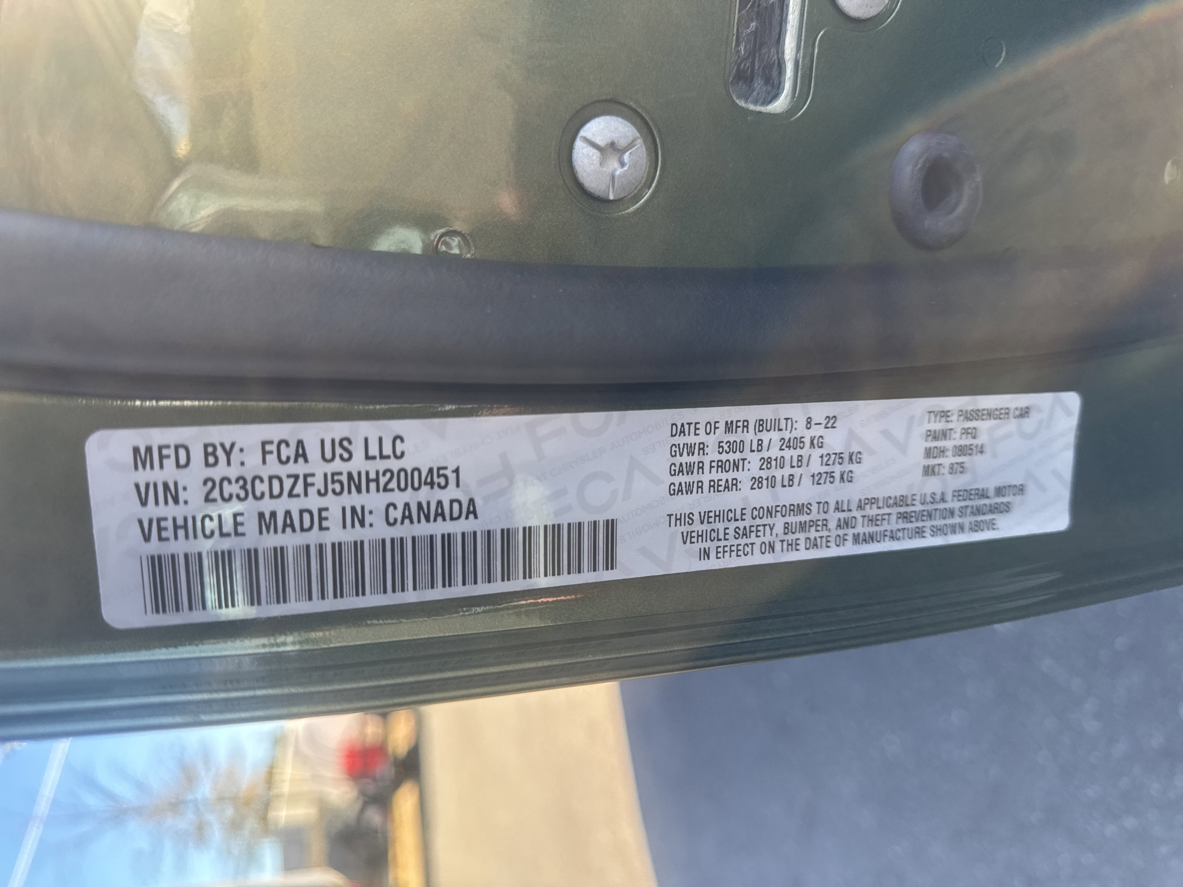 Certified 2022 Dodge Challenger R/T Scat Pack image 37