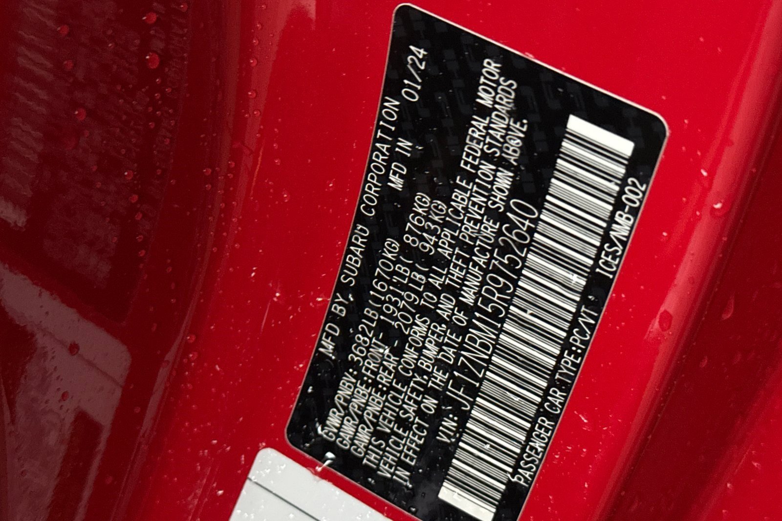 Certified 2024 Toyota GR86 TRUENO Edition image 34