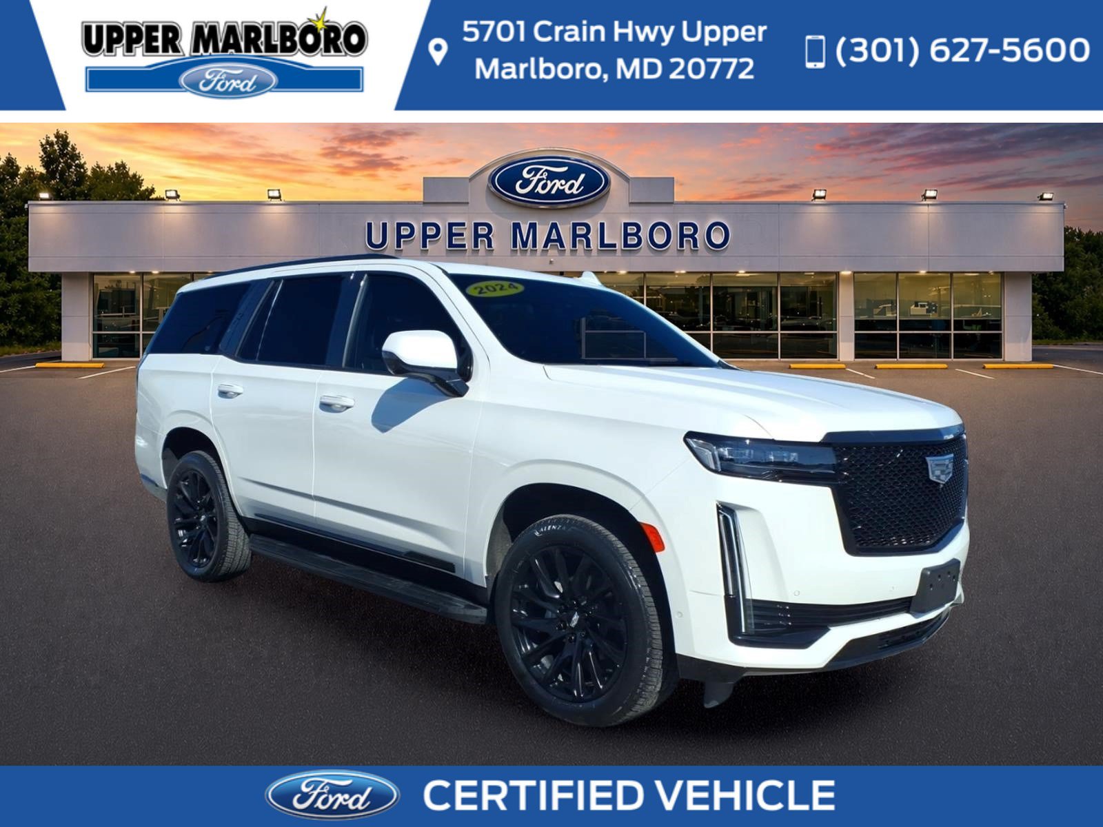 Used 2024 Cadillac Escalade Sport w/ LPO, ONYX Package AWD/4WD image 1